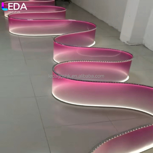 LEDA Hot Sale Events Party <b>Ceiling</b> <b>Decoration</b> Transparent Colored Light Strip RGB Frosted Ribbon for <b>Wedding</b> - Product Image 3