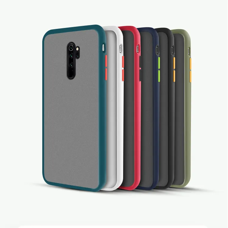 Contrast Frosted PC Touch Feeling Skin Friendly Case For Xiaomi Mi 9 Note 10 Redmi Note 7 8 Pro 8T 7A 8A