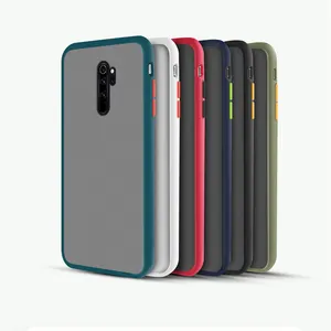 Contraste Frosted PC Touch Feeling Skin Friendly Case para <span class=keywords><strong>Xiaomi</strong></span> Mi 14 15 <span class=keywords><strong>Note</strong></span> <span class=keywords><strong>10</strong></span> <span class=keywords><strong>Redmi</strong></span> <span class=keywords><strong>Note</strong></span> 7 8 <span class=keywords><strong>Pro</strong></span> 8T 7A 8A - Product Image 1