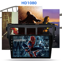 Reproductor de DVD para Auto Qualcomm de 9 Pulgadas, 4 Núcleos, Pantalla IPS, WIFI, GPS, Android, 2 Din, Estéreo para Auto, Audio para Auto, para Toyota VIOS Yaris 2007-2013