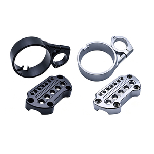 Support de jauge décalé CNC 39mm pour moto Harley Dyna 883 1200, support de compteur de vitesse, base chromée noire - Product Image 6