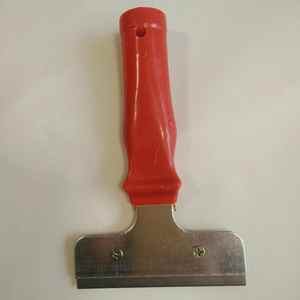 Petite spatule rouge à manche, couteau de nettoyage, spatule de nettoyage, outils de nettoyage pour couturière, raclage des murs, des sols, outils pour enlever la colle, sols en verre - Product Image 3