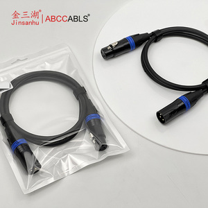 <span class=keywords><strong>Cable</strong></span> de Micrófono Balanceado <span class=keywords><strong>XLR</strong></span> Macho a Hembra de 3 Pines Personalizado ABCCABLS, Conector <span class=keywords><strong>XLR</strong></span> - Product Image 4