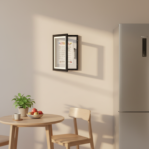 <span class=keywords><strong>Cadre</strong></span> <span class=keywords><strong>photo</strong></span> magnétique en bois UCI, à fixer au mur, personnalisable, pour la décoration murale de la maison, du bureau ou du salon - Product Image 3