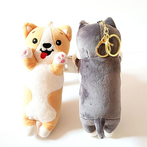 Móc khóa thú nhồi bông chó Dachshund, bộ sưu tập móc khóa thú nhồi bông chó và mèo, đồ chơi thú nhồi bông - Product Image 4