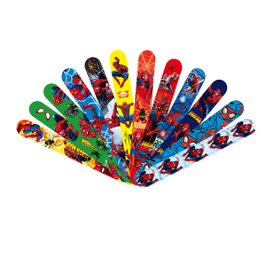 Suministros para Fiestas Temáticas de Anime, Pulseras de PVC con Diseño de <span class=keywords><strong>Spiderman</strong></span>, Pulseras de Silicona para Niños con Colores y Logotipo Personalizados - Product Image 3