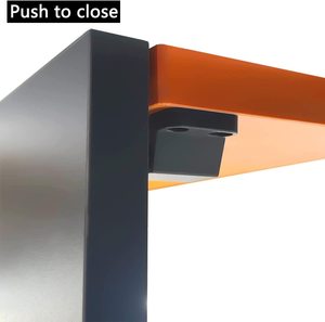 Loquets de porte à fermeture automatique quincaillerie armoires de cuisine loquet à poussoir et verrouillage loquet tactile robuste - Product Image 4