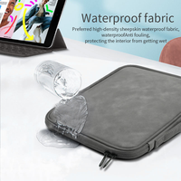 Étui pour ordinateur portable personnalisé en usine, housse portable pour tablette, organisateur d'accessoires numériques, sac de rangement pour iPad Macbook