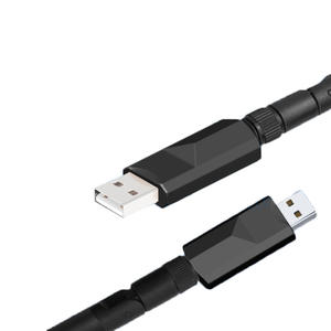 Haute qualité nouveau USB2.0 sans fil 2.4G 5.8G <span class=keywords><strong>carte</strong></span> réseau 600Mbps <span class=keywords><strong>Wifi</strong></span> connecteur adaptateur USB <span class=keywords><strong>Wifi</strong></span> adaptateur récepteur sans fil pour <span class=keywords><strong>PC</strong></span> - Product Image 2