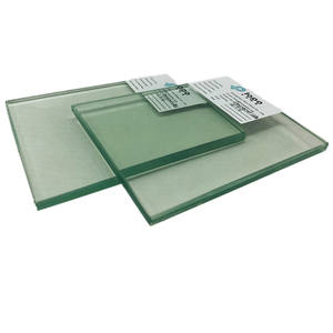 Lámina de vidrio laminado de PVB transparente irrompible de 6,38mm 10,38 para muros cortina Escaleras Costo industrial por pie cuadrado - Product Image 1