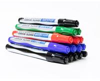 Marqueur pour tableau blanc pour enfants avec logo personnalisé Marqueurs effaçables à sec non toxiques avec encre noire et rouge Effacement facile pour l'étude