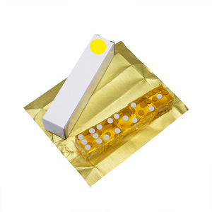 Dados de Acrílico Estilo Casino de <span class=keywords><strong>19</strong></span> mm, de Alta Gama, Transparentes, con Bordes Afilados, Acabado Tipo Espejo, con Puntos Incrustados - Product Image 4
