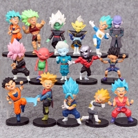 Dragon Goku végéta Frieza Broly Anime Figure Super Saiyan DBZ Action Figures PVC modèle poupées cadeaux pour enfants