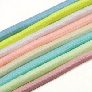 Cordones de Zapatos Luminosos Planos Personalizados de Buena Calidad, Cordones de Zapatos Brillantes a la Moda - Product Image 5