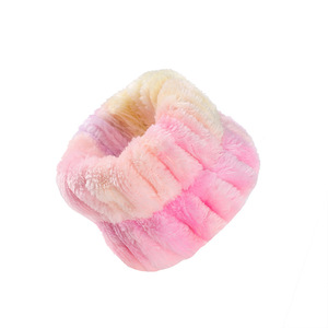 Diadema de Franela con Diseño de Cuadros en Forma de Lazo para Niñas, al por Mayor, Impermeable, Absorbente de Sudor, Versátil y Minimalista - Product Image 6