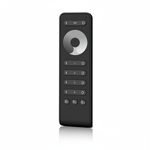 Relpower Led Dimmer 2.4G 1 Channel Single Color 1 Zone Remote Control Wireless <b>Touch</b> Wheel with Buttons for <b>Lighting</b> - Product Image 2