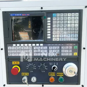 Máquina de torno CNC CK61100 com caixa de engrenagens, torno horizontal de alta precisão, torno CNC de mesa