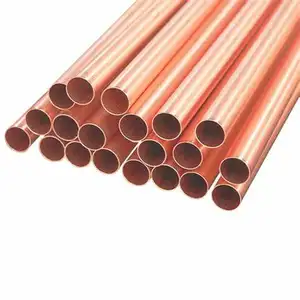 China Made ASTMB88 Seamless Copper Water Tube Type L/M/K 50mm Annealed Straight Copper Pipe