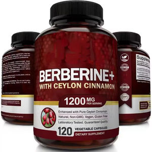 Cápsulas de Berberina HCL Premium de 1200 mg, 120 Unidades, con Suplementos de Canela de Ceilán para Adultos, Píldoras de Raíz de Berberina HCI - Product Image 4