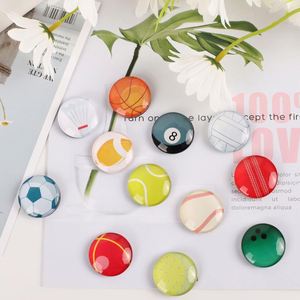Custom Epoxy Ball Refrigerator <b>Magnets</b> 12 Pack Sports Baseball Art Deco Design EN71 Certified Magnetic <b>Fridge</b> Stickers <b>for</b> - Product Image 1
