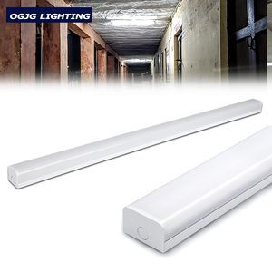 Tàu Điện Ngầm Có Thể Thay Thế 2X28W LED Đèn Huỳnh Quang Khẩn Cấp Kênh PC Bìa Đôi Ống Nhôm Công Nghiệp AC Trần Chiếu Sáng - Product Image 5