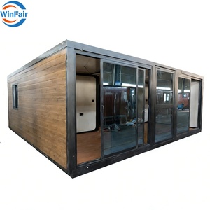Casas Contenedor Modulares Expandibles WinFair <span class=keywords><strong>de</strong></span> 20 Pies y 2 Dormitorios, Casas <span class=keywords><strong>Prefabricadas</strong></span> con Baño <span class=keywords><strong>de</strong></span> China para <span class=keywords><strong>Alquiler</strong></span> Vacacional - Product Image 2