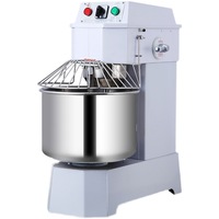 Robot culinaire professionnel multifonction : batteur à œufs et pétrin avec design en acier inoxydable et mouvement double