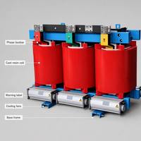 Transformateur sec triphasé en résine coulée OEM personnalisé à faible augmentation de température 200 kVA 10 kV