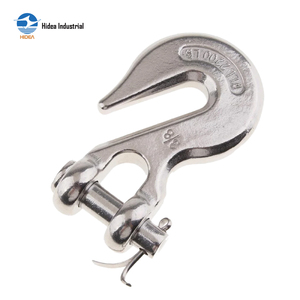 <span class=keywords><strong>Crochet</strong></span> de préhension <span class=keywords><strong>à</strong></span> étrier en acier inoxydable forgé électro-polissé, moulé AISI 304 316, passivé, pour levage et cargaison, ISO CE - Product Image 5