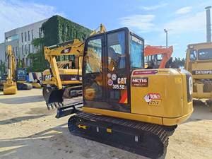 Mini-pelleteuse sur chenilles 5.5 tonnes Caterpillar jaune d'occasion CAT 305.5E de seconde main en vente en Chine - Product Image 3