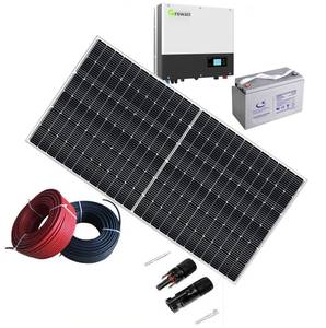 ระบบโซลาร์เซลล์สำหรับครอบครัวแบบออฟกริด 10KW 5KW ประสิทธิภาพสูง โพลีคริสตัลไลน์ซิลิคอน MPPT ระบบพลังงานแสงอาทิตย์สำหรับใช้ในบ้าน - Product Image 3