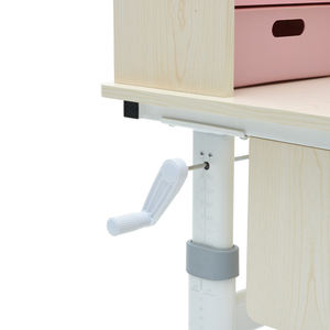 OEM/ODM Table d'étude ergonomique réglable en hauteur pour <span class=keywords><strong>devoirs</strong></span> d'enfants avec étagère intégrée et rangement - Product Image 3