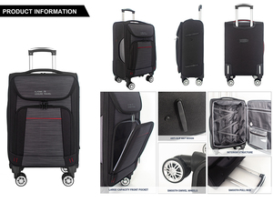 Set di <span class=keywords><strong>Valigie</strong></span> da Viaggio Personalizzate all'Ingrosso dalla Cina, Borse da Trasporto per Uomo e Donna, Trolley <span class=keywords><strong>in</strong></span> <span class=keywords><strong>Tessuto</strong></span> Oxford di Grande Capacità - Product Image 6