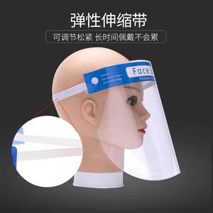 Protector Facial Transparente de Cobertura Total con Soporte para Cinturón de Cabeza para Uso Médico y de Laboratorio - Product Image 4