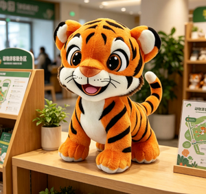 Giocattoli di <span class=keywords><strong>Peluche</strong></span> Personalizzati ODM Weimei, Giocattoli di <span class=keywords><strong>Peluche</strong></span> di Alta Qualità a Forma di Tigre, Simpatici Giocattoli di <span class=keywords><strong>Peluche</strong></span> per Mascotte dello Zoo, Bambola Animale - Product Image 3