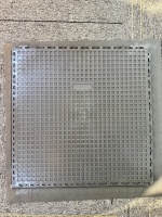 Dalles de sol emboîtables antidérapantes en plastique PP 2026 pour lavage de voitures et garage, grille de drainage pour sol de garage