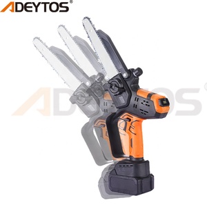 Meistverkaufte Mini Elektrische Kettensäge Kabellose Akku-Kettensäge Handgeführte Elektrosäge Holzschneiden Baumbeschneidung - Product Image 6