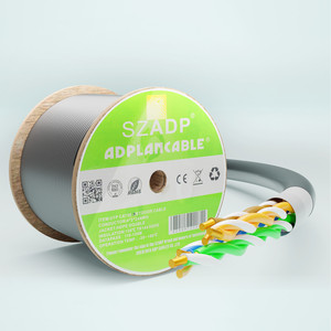 Mạng cáp UTP <span class=keywords><strong>FTP</strong></span> SFTP CAT6/<span class=keywords><strong>cat6A</strong></span> <span class=keywords><strong>CCA</strong></span>/đồng nguyên chất/hcca dây dẫn LAN Cáp CAT6 cáp Ethernet - Product Image 6