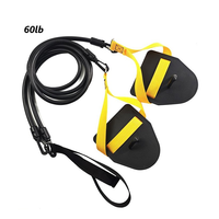 Cinturón de entrenamiento de natación para lecciones de natación mejoradas Banda elástica de fitness para resistencia de entrenamiento de fuerza