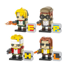 MOC7616-7619 Jeu <span class=keywords><strong>Marco</strong></span> <span class=keywords><strong>Rossi</strong></span> Tarma Roving Fiolina Germi Kasamoto Juguetes Briques de construction éducatives pour enfants Jouets pour enfants - Product Image 1