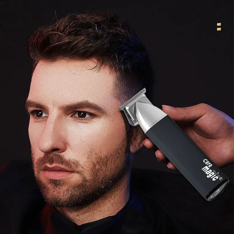 Hair Clipper Professional Hair Trimmer For Men Electric Shaver Cordless Rechargeable Hair Cutting Machine Low Noise Clippers
