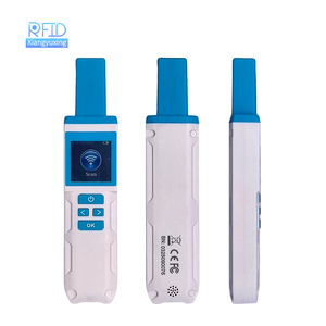 Lecteur de micro-puces portable sans fil Bluetooth RFID 134,2 kHz pour animaux de compagnie (chiens, <span class=keywords><strong>chats</strong></span>) avec fonction de mesure de température - Product Image 4