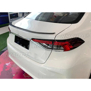 สปอยเลอร์หลังฝาครอบปีกตกแต่งรถยนต์คาร์บอนไฟเบอร์ตกแต่งภายนอกสำหรับโตโยต้า โคโรลล่า อัลติส 2019 2020 2021 2022 - Product Image 3