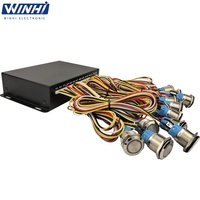 Módulo de Botones RS232, Interruptor de Control Industrial para Reproductores de Audio y Video e Iluminación, Proveedor Profesional para Salas de Exposiciones y CNC