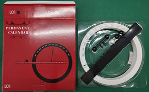 Tùy Chỉnh Thiết Kế In Ấn <span class=keywords><strong>2025</strong></span> Bàn Tường Từ Nhựa Hiển Thị Lịch Vạn Niên - Product Image 6