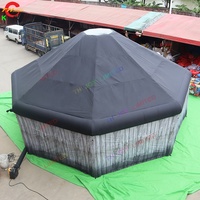 Envío Aéreo Gratuito, Carpa Inflable de Playa de 8m, Carpa Inflable para Fiestas y Eventos, Domo Inflable para Discoteca, Yurta Inflable para Circo