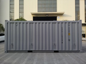 Container di spedizione in acciaio da 20 piedi con tetto apribile rigido, copertura mobile senza pali, per attrezzature di grandi dimensioni - Product Image 3