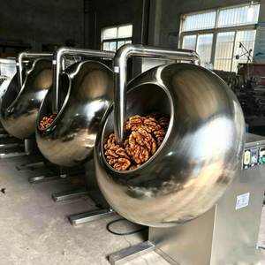 Machine à enrober les amandes au chocolat, entièrement automatique, pour enrober les bonbons et les cacahuètes, à prix abordable - Product Image 4