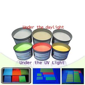 Encre invisible UV pour sérigraphie, encre fluorescente incolore à colorée pour l'authentification des documents, la protection de la marque, 7 couleurs - Product Image 4