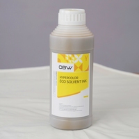 Encre éco-solvant professionnelle anti-décoloration et résistante à la lumière pour impression sur toile maillée publicitaire extérieure – Vente en gros